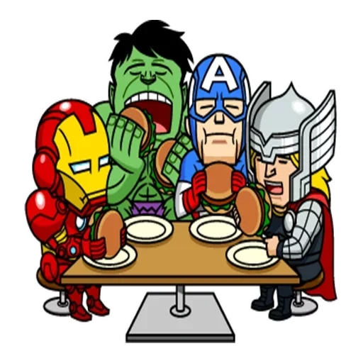 keajaiban, pahlawan super marvel, marvel mini heroes, tokyo avengers