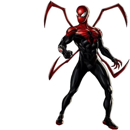 человек-паук, супериор человек паук костюм, marvel's spider-man костюм отто, отто октавиус человек паук чёрный, превосходный человек паук отто октавиус