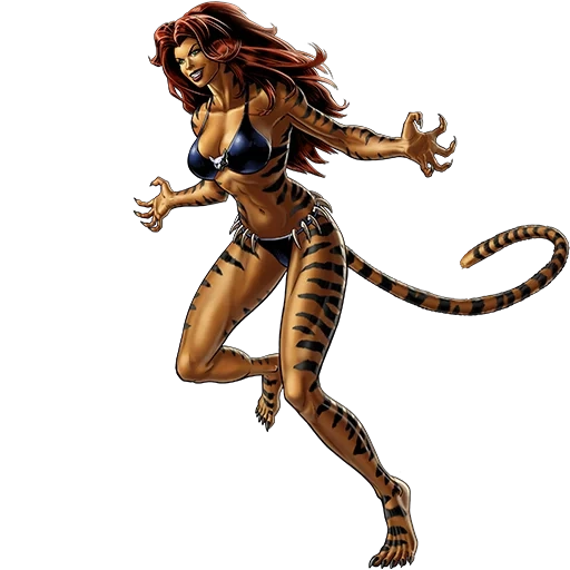 кот, женщина тигр, tigra marvel, marvel comics, тигрица марвел