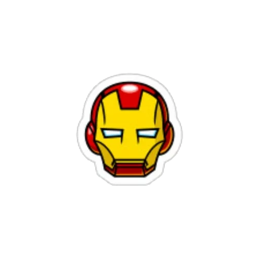 mini marvel, iron man, iron man mini, iron man sticker, mini iron man sticker