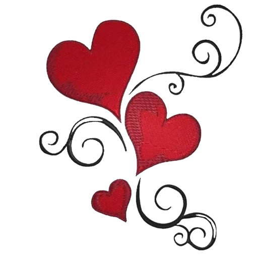 coeur à motifs, de cœur, motif en forme de cœur, beauty heart, dessinez le cœur d'un amoureux