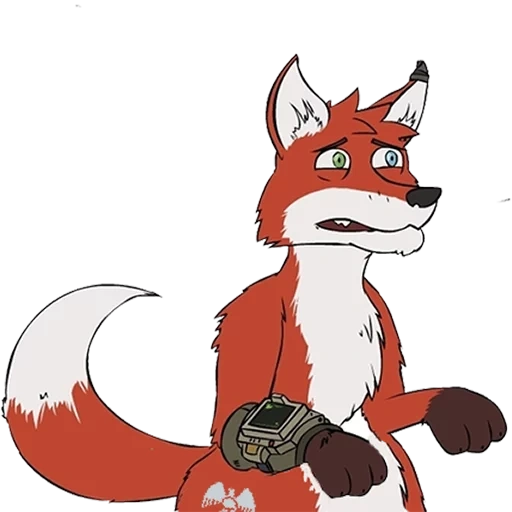 fox, anime, furry fox, changed fox, fox drawing