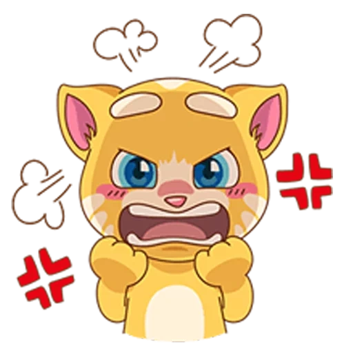 símbolo de expresión, ginger, kinji gato minis, hablando jinji mini