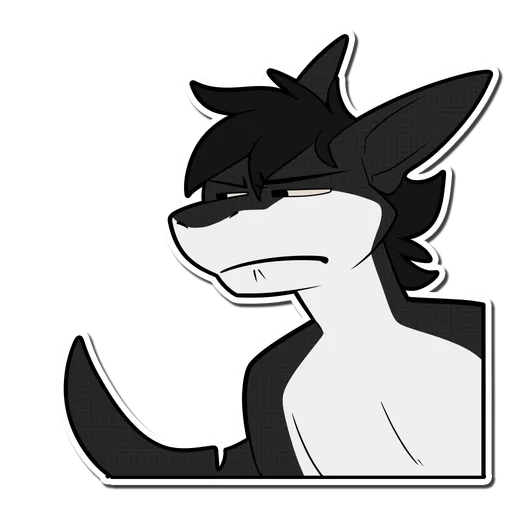 furry, animation, frie characters, frie's art is lovely, frie shark wolf