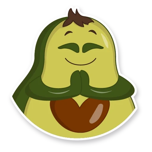 avocado, toona sinensis with avocado
