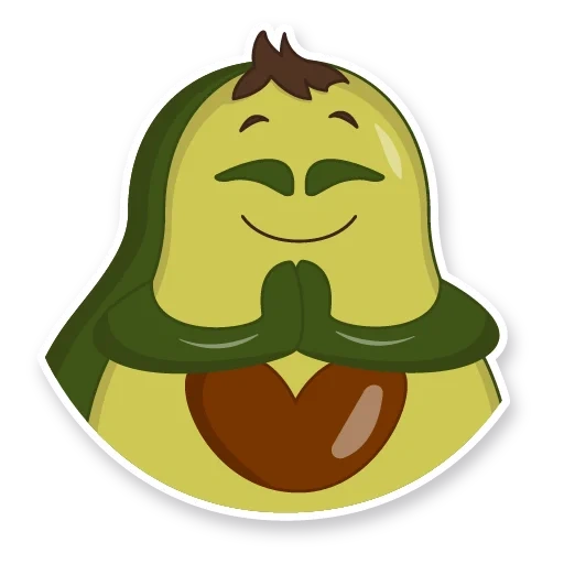 avocadics, avocado cartoons