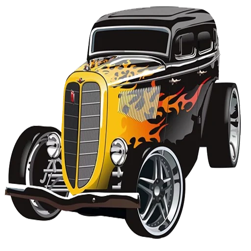 auto, autos, clipart classic car