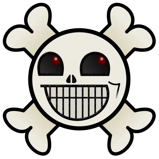 skull clipart, skull drawing, skull sticker, van pis emblem, the symbol of the trafalgaruu