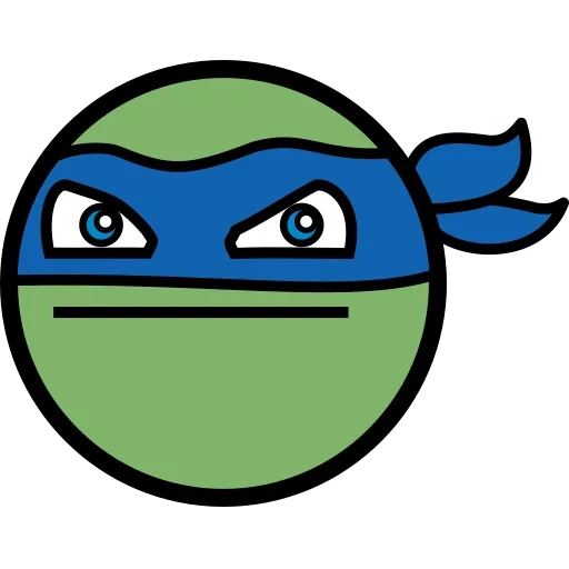 tortues ninja, ninja turtles leo, icône ninja turtles, logo ninja turtles, ninja turtles leonardo