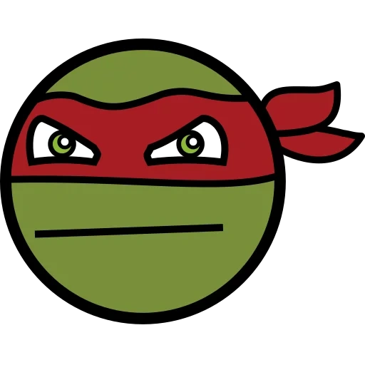 niño, tortuga ninja, insignia de tortuga ninja, tortuga ninja logo, cabello de ninja rafael