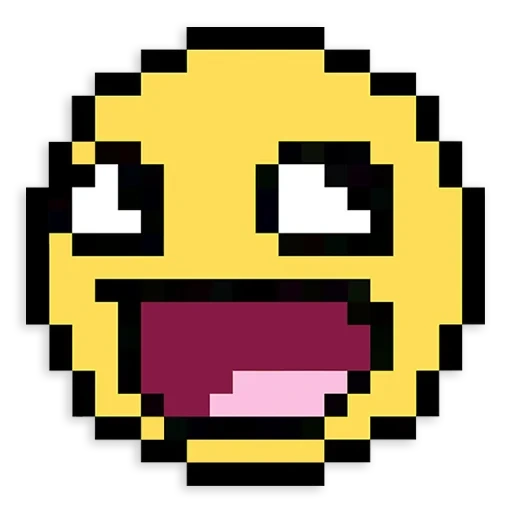 pixel smiling face, pixel face, smiley face pixel, pixel smiling face, pixel emoji