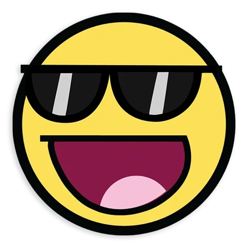smiling face meme, smiling face is cool, smiling face, smiling face glasses, cool smiling face