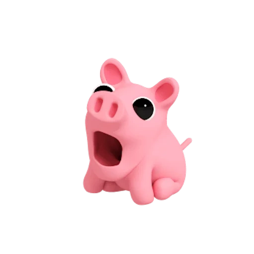pig, pink pig, pigging pig, piglet stickers