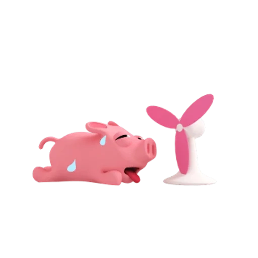 a toy, toys, pig toy, toy pigs, triol piglet toy