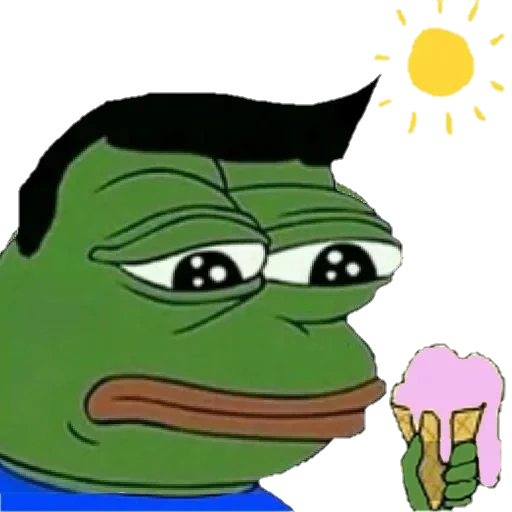 meme pepe, pepe sapo, rana pepe, la rana está triste, pepe es triste rana