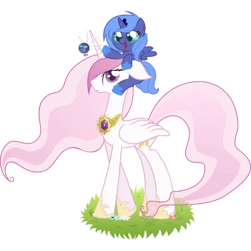 princess moon, friendship is the miracle, princess celestia, princess celestia pony, princess celestia moon foal