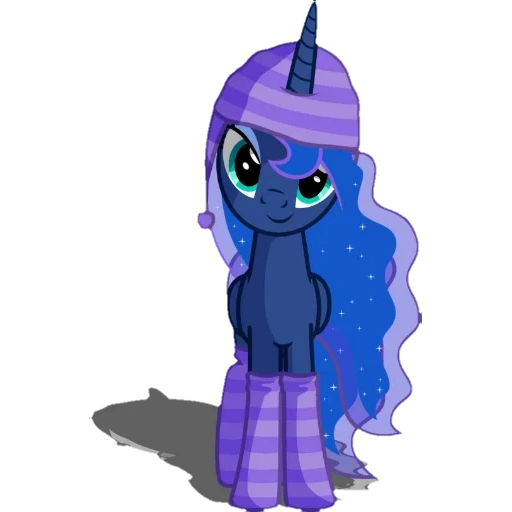 princesse luna, princesse moon, lune de ponium bleu, pony princesse luna, vêtements princess moon