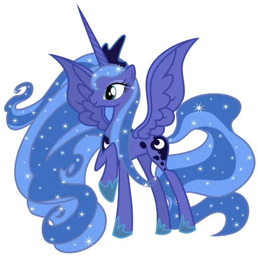 luna degli incubi, principessa luna, principessa luna pony, alicorn princess luna, l'amicizia del pony è una luna miracolosa