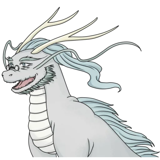 anime, awsw anna, dragón de haku, dragón blanco haku, dragon saga srisovka dragons
