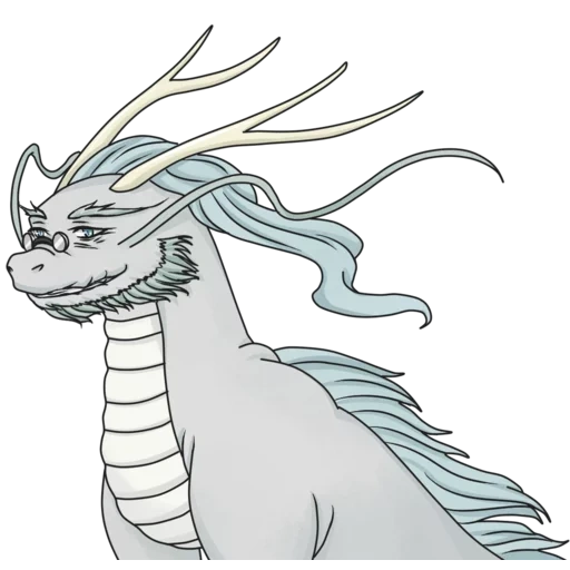 anime, awsw anna, dragon blanc haku, dragons mythiques avec un crayon, les anges avec des ailes à l'échelle se terminent pour la dernière fois
