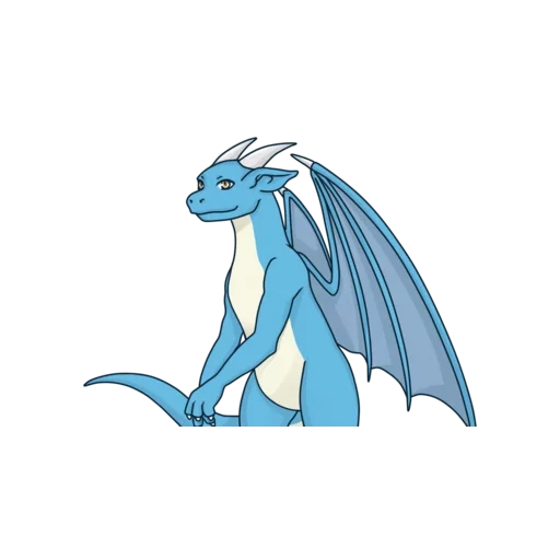 anime, drago, drago blu, principessa ambra drago, modello di drago pokémon