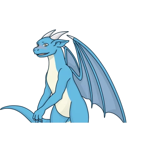 аниме, дракон, синий дракон, принцесса эмбер дракон, рисунки покемонов драконов