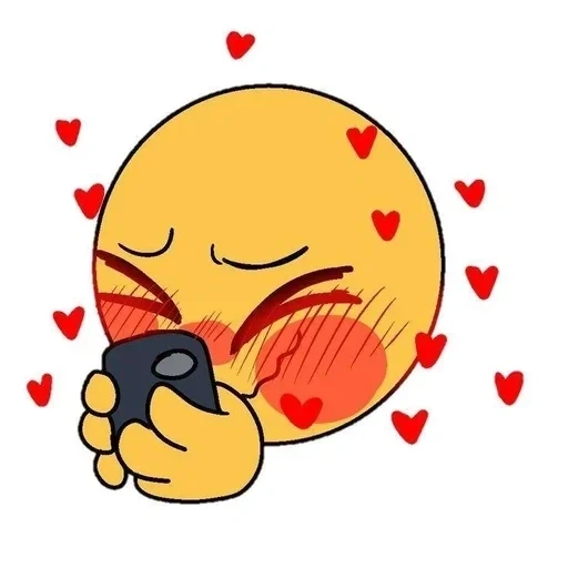 idee, anime, emoticon carino, emoticon-emoticon, cursed emoji amore cry