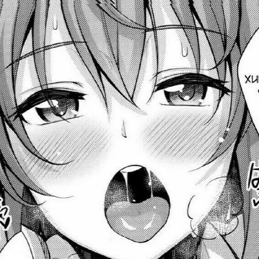 ahgao, manga ahgao, ahegao citrus, ahgao felix, bande dessinée d'anime ahegao