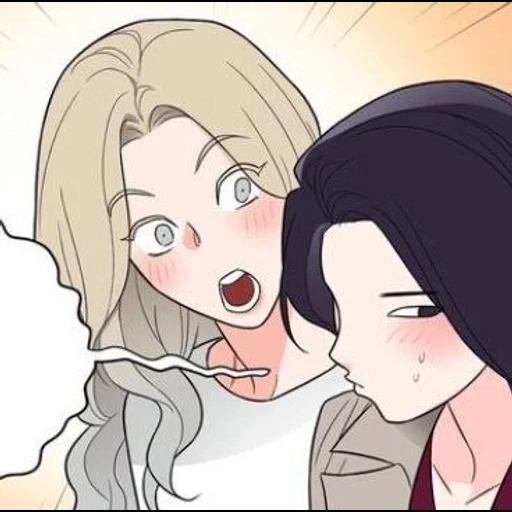 yuri mangga, manhwa yuri, gup nonna kay, yuri girl comics, tentang karakter juyong wenhua yuli