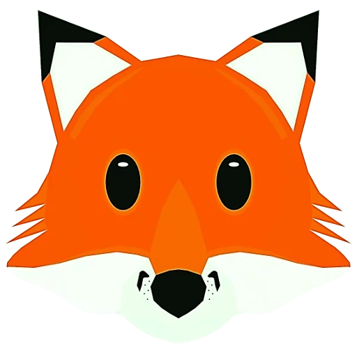 raposa, raposa, máscara de fox, fox focinho, emoji fox