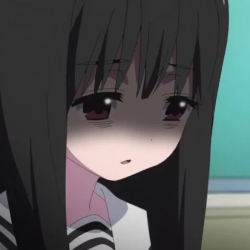 aya asagiri, anime anime, anime triste, captures d'écran aya asagiri, aya asagiri est triste