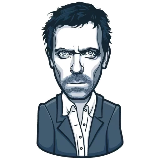 hugh laurie, jim carrey, dr house