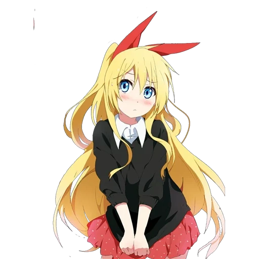 nisekoi chitoga, chitoga kirisaki, personnages d'anime, chitoge kirisaki, kirisaki chitoga anime