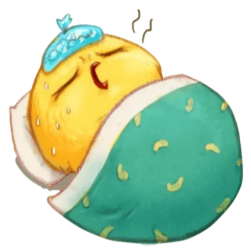 chicken, sleeping smiling face, smiling face animation sleeping