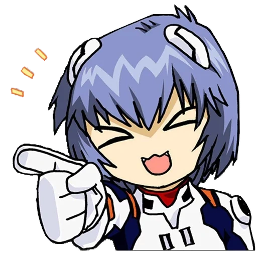 rey chibi, rey ayanami, personnages d'anime, ayanami rey chibi, chibi anime evangelion