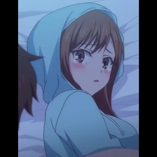 anime, anime clip, anime yamato, anime of the heroine, anime is sad