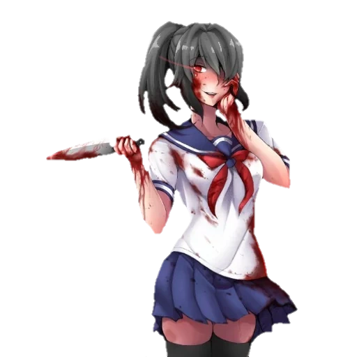 yandere, gambar, yanderee sile, yandere chan, yanderes anime ayano aisha