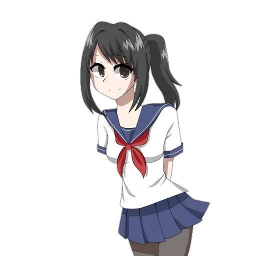 ayano aishi, chan yandre, yandere simulator, chen yandre grandit dans tout son corps, simulateur de yuna hina yandere