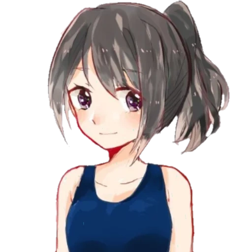 figura, menina anime, imagem de anime, simulador de yandley, yandere simulator