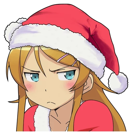 weihnachten moe, santa anime, anime santa