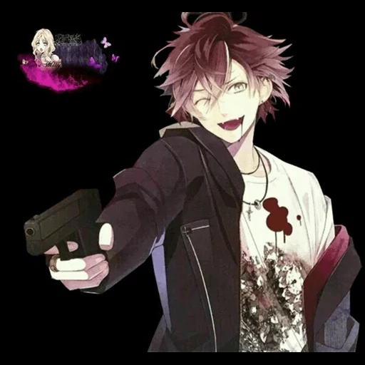 ayato sakamaki, ayato sakamaki killer, ayato sakamaki full growth, the devilish lover of ayato, the devilish lovers of anime