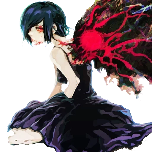 toouka, tokyo ghoul, kirishima a pris, tuka sui ishida, tokyo ghoul touka kirishima