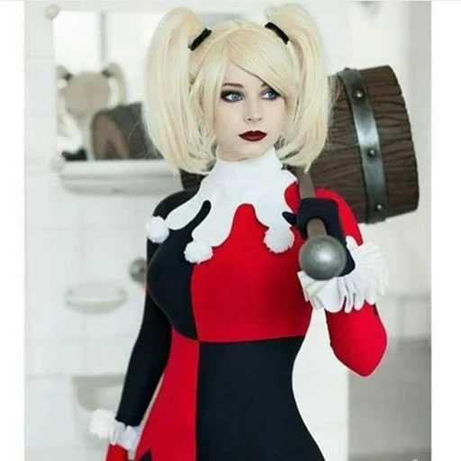 harley quinn, role-playing costume, cosplay harley quin, harley quinn cosplay, ngi night harley quinn