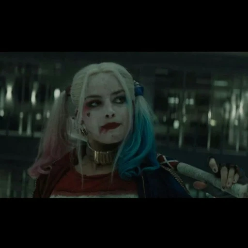 telecamera, harley quinn, la voce che recita di alice, suicide squad, suicide squad harley quinn