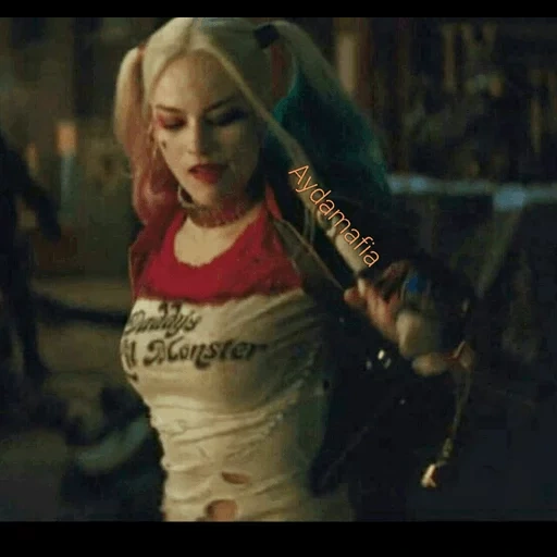 renard, caméra, téléphone, faire bouger, harley quinn