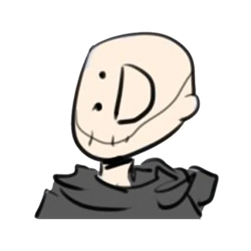 sans, umano, gaster chibi, signor freeman gaster, personaggi undertale