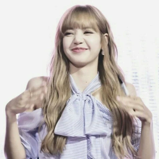 fille, rose noir, blackpink lisa, clignoter blackpink, lalisa blackpink