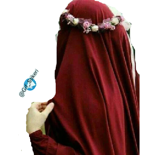 turban, filles, un joli turban, guirlande musulmane, turban pour femme musulmane