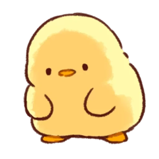 clipart, cute drawings, soft and cute chick, soft and cute chick emoji