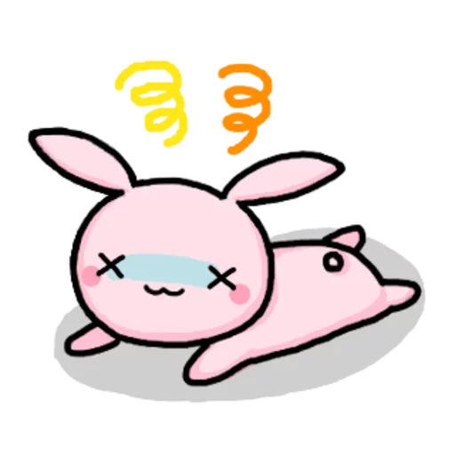chuanjing, conejo, imagen de kavai, conejo kawai, lindo conejo de dibujos animados